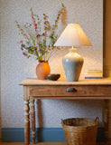 Laura Ashley pussywillow ceramic table lamp - British product
