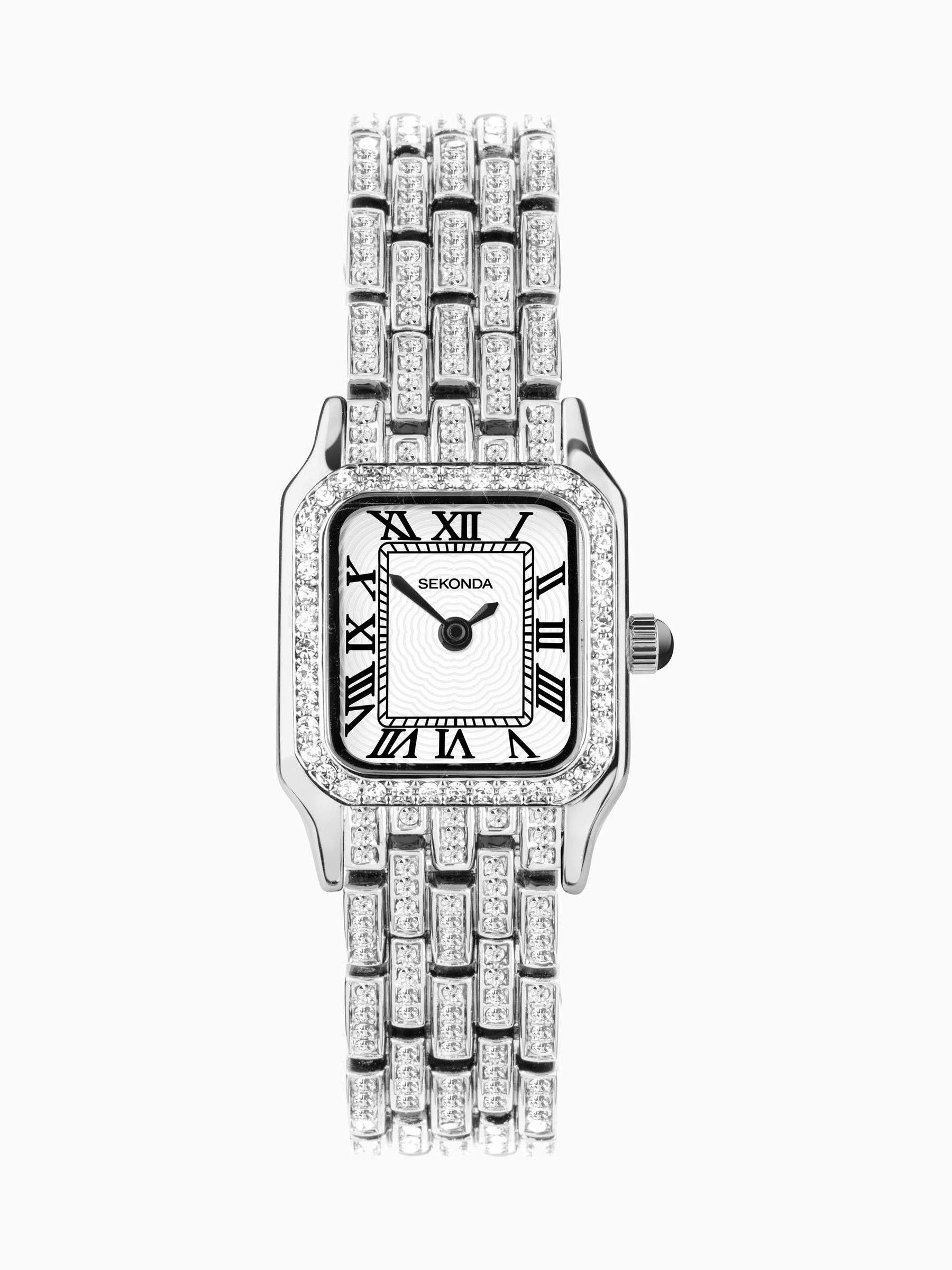 Sekonda Silver Monica 22mm watch (British brand)