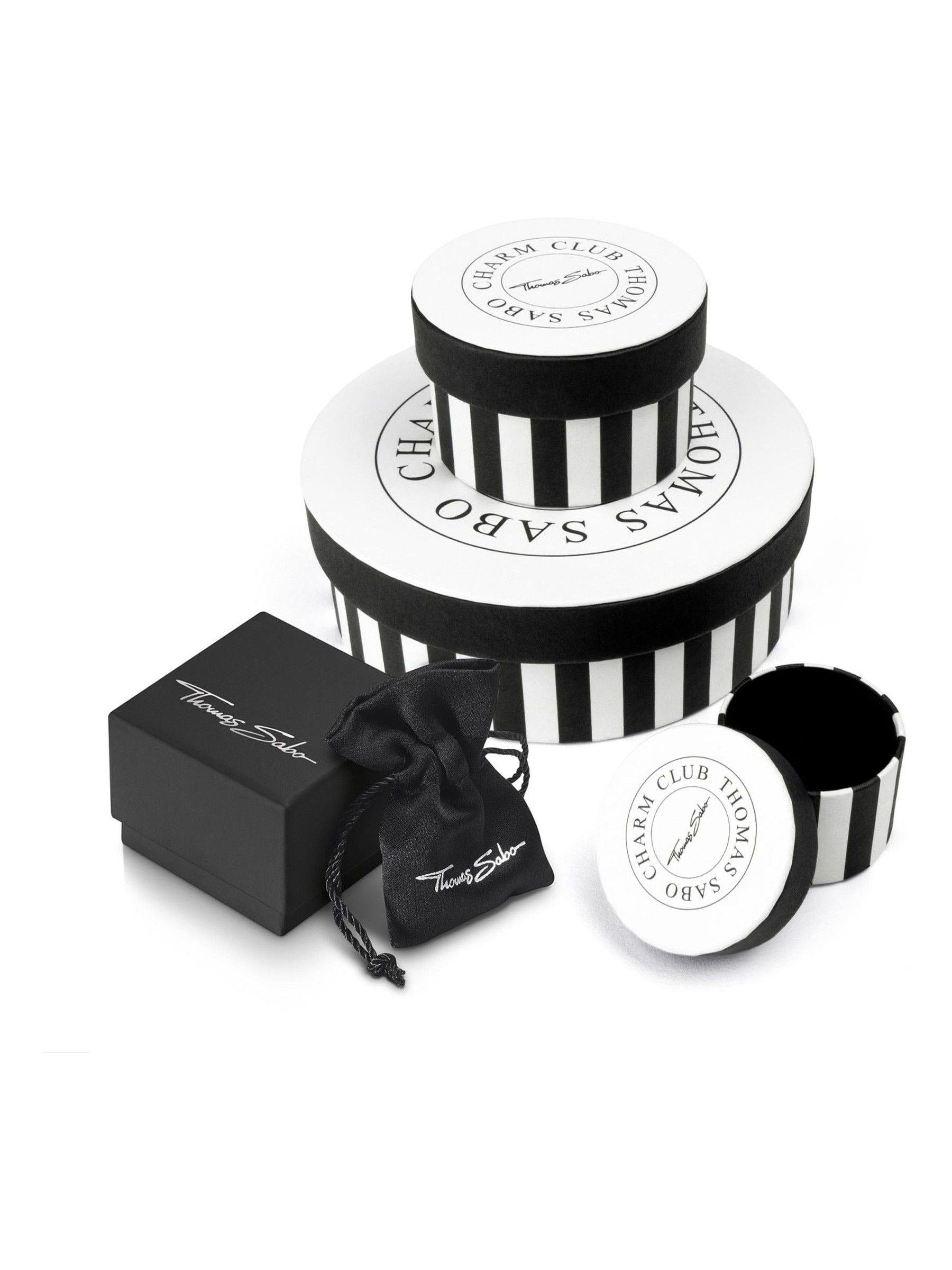 Thomas Sabo Black Skull King Ear Studs (British brand)