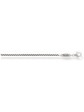 Thomas Sabo Silver Blackened Rebel 925 Silver Necklace