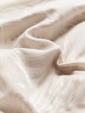 Lipsy Phoebe Oyster Jacquard duvet cover and pillowcase set, UK version