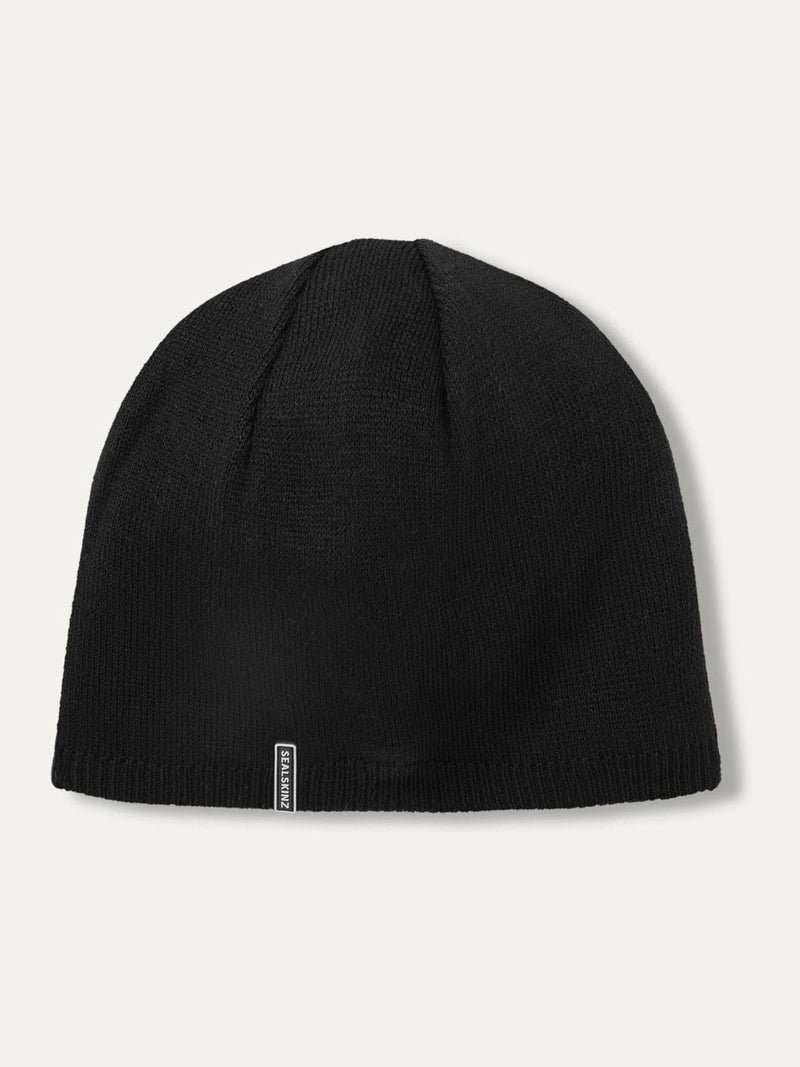 Sealskinz Black Cley Waterproof Cold Weather Beanie