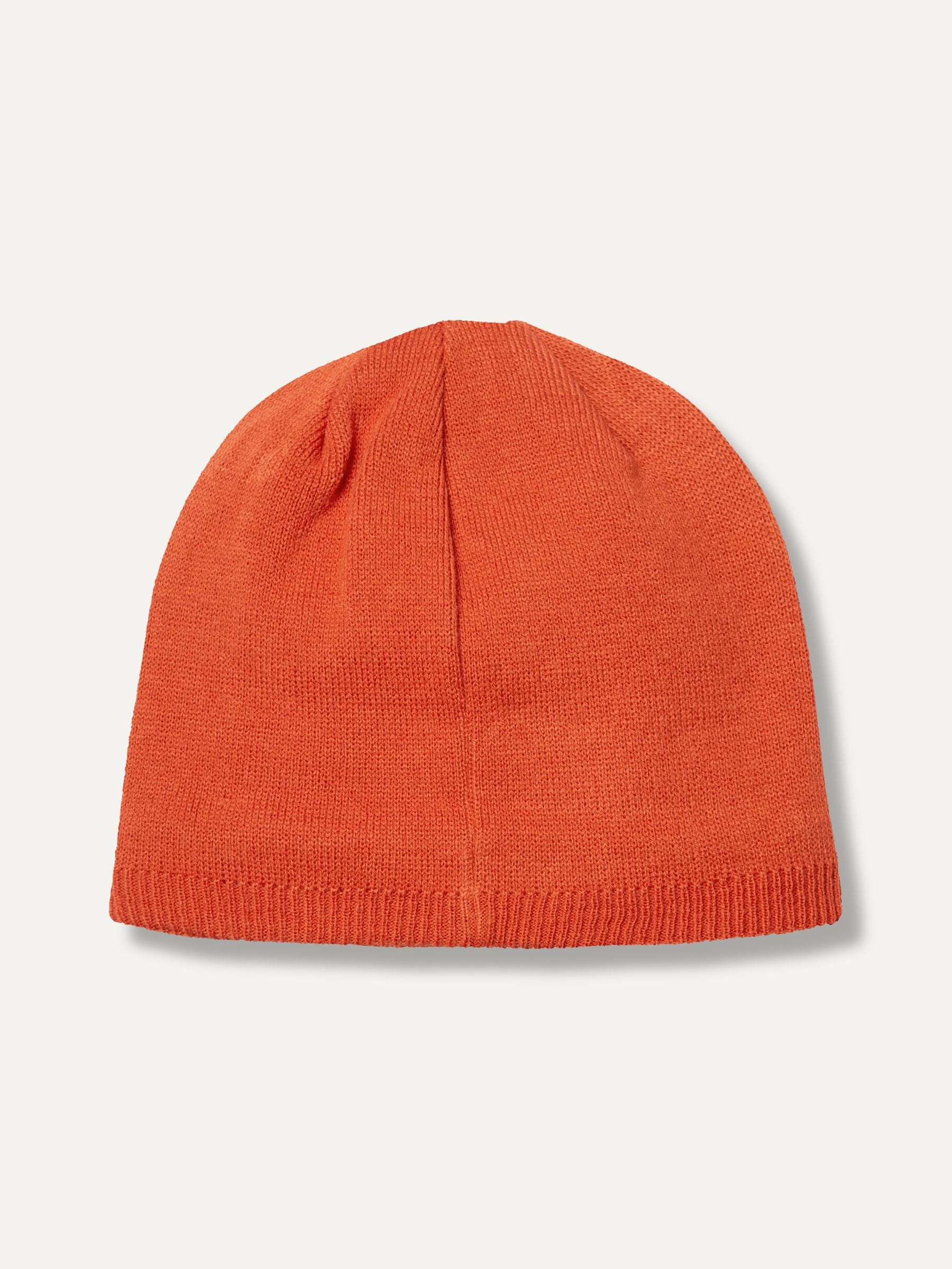 Sealskinz Orange Cley waterproof beanie cold weather, UK version