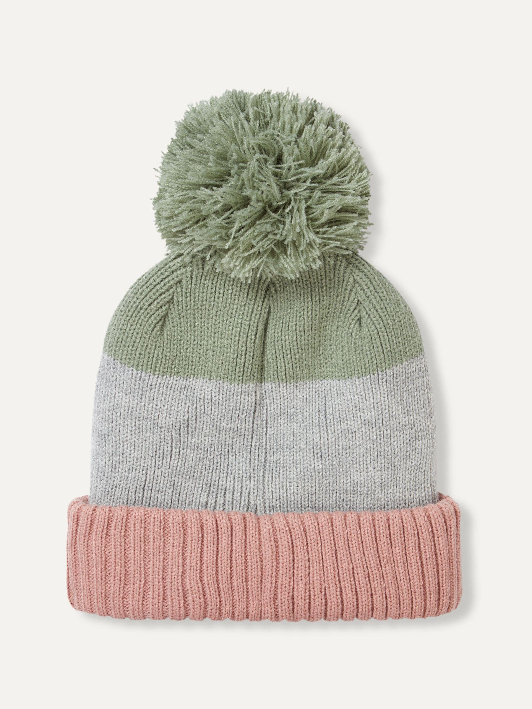 Sealskinz pink Flitcham waterproof bobble hat (British brand)