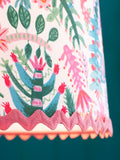 Lucy Tiffney pink floral ricrac lampshade, UK version