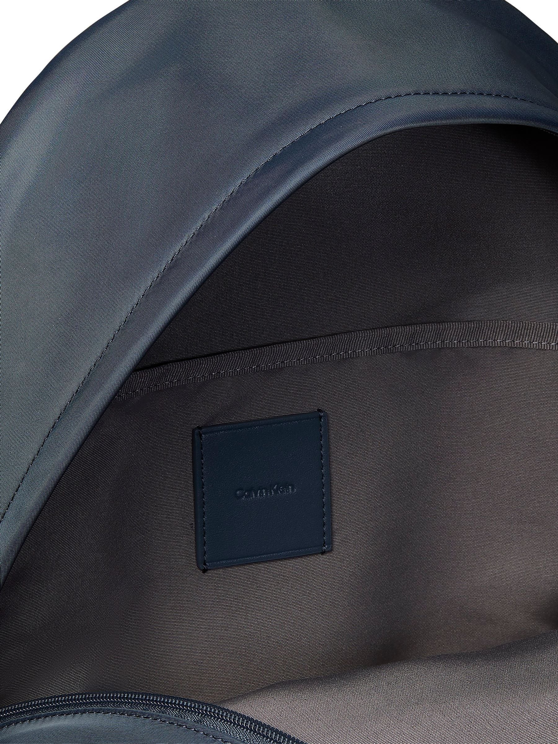 Calvin Klein blue nylon round backpack, UK version