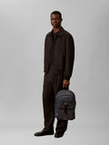 Calvin Klein blue nylon round backpack, UK version