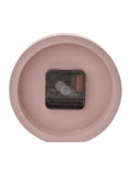 Widdop pink minimalist desk clock, imported from the UK