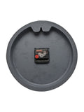 Widdop grey cement wall clock 28cm (British brand)