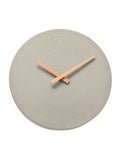 Widdop wall clock grey cement 28cm (British brand)