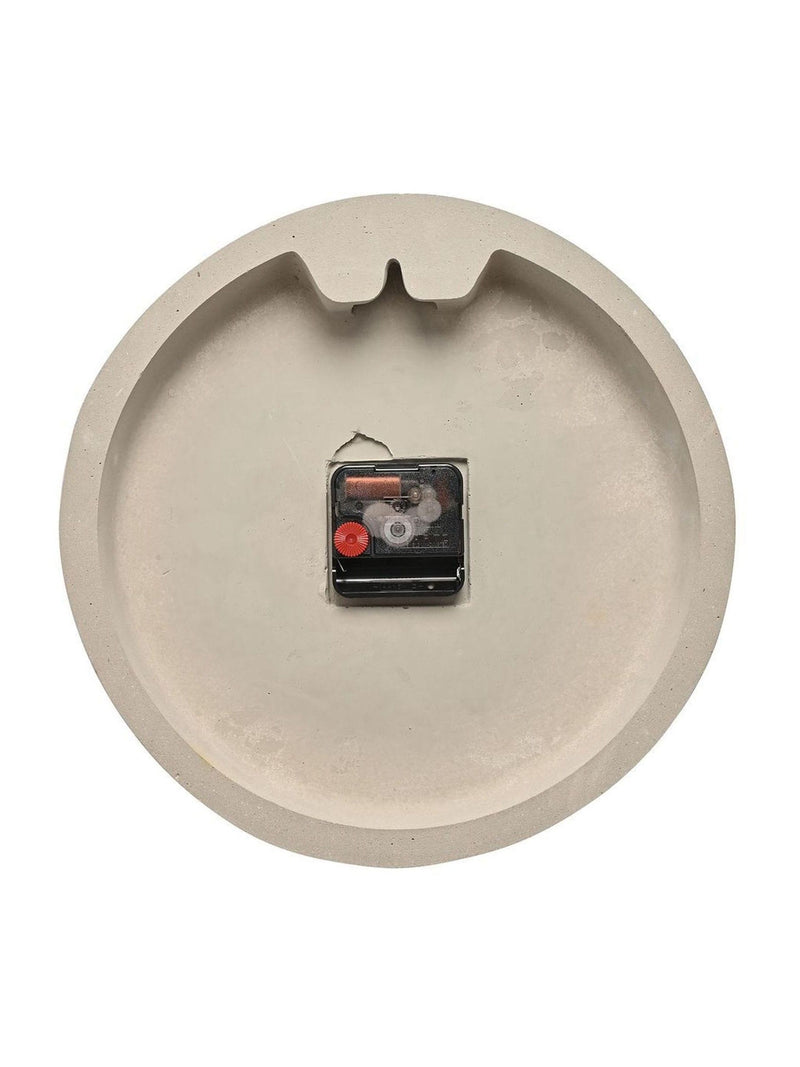 Widdop wall clock grey cement 28cm (British brand)