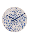 Widdop white porcelain wall clock 27cm, UK version