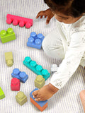 Mega Bloks 60 piece pink building blocks bag, imported from the UK