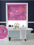 Sara Miller roller blinds Mauve Purple Underwater, imported from the UK