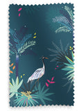 Sara Miller Heron roller blinds teal green - British product