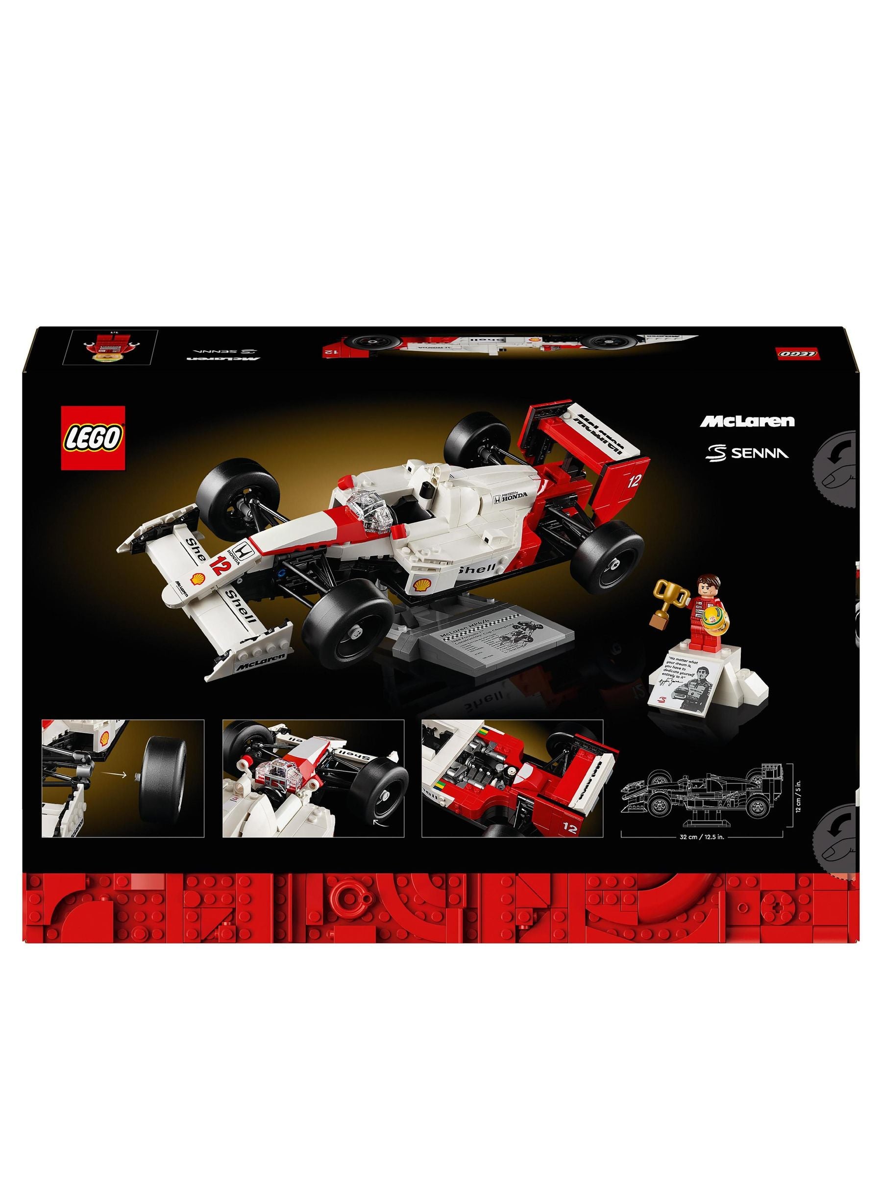 LEGO McLaren MP4/4 model set, imported from the UK