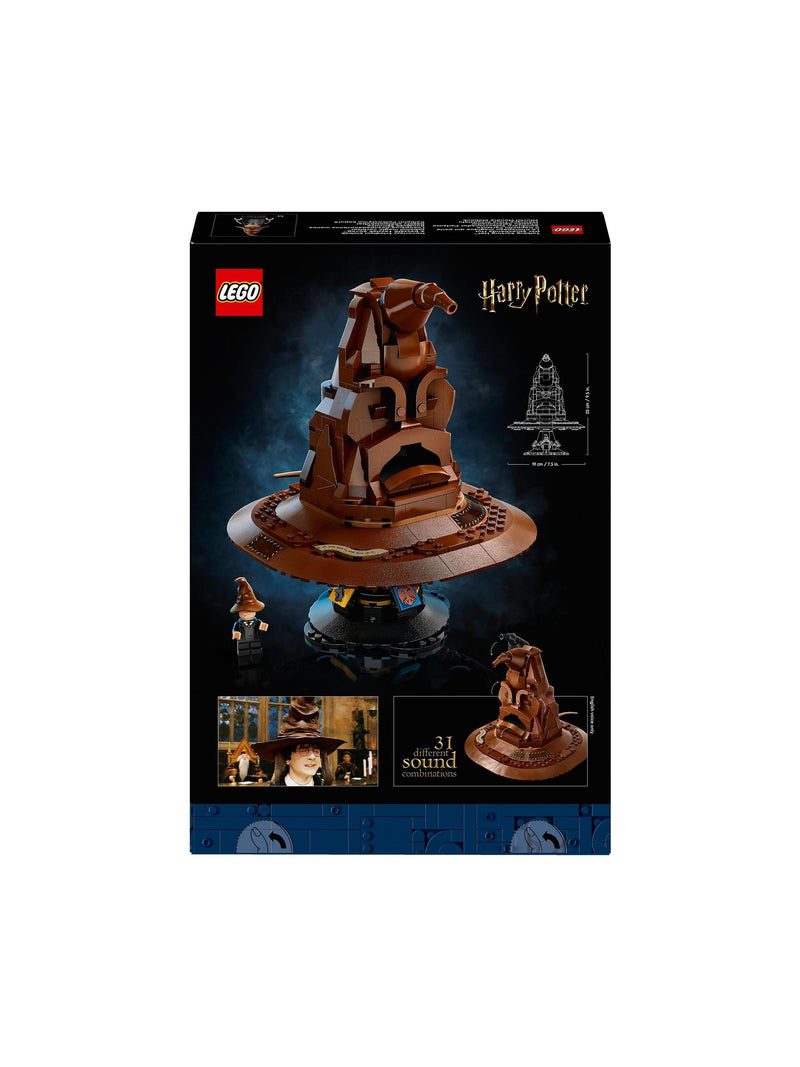 LEGO Harry Potter Talking Sorting Hat building set (British brand)