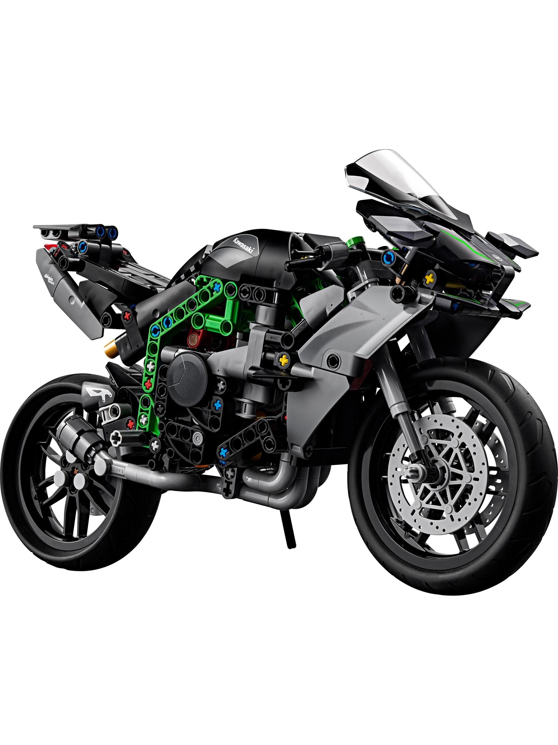 LEGO Technic Kawasaki Ninja H2R motorcycle model 1:8 scale - British product