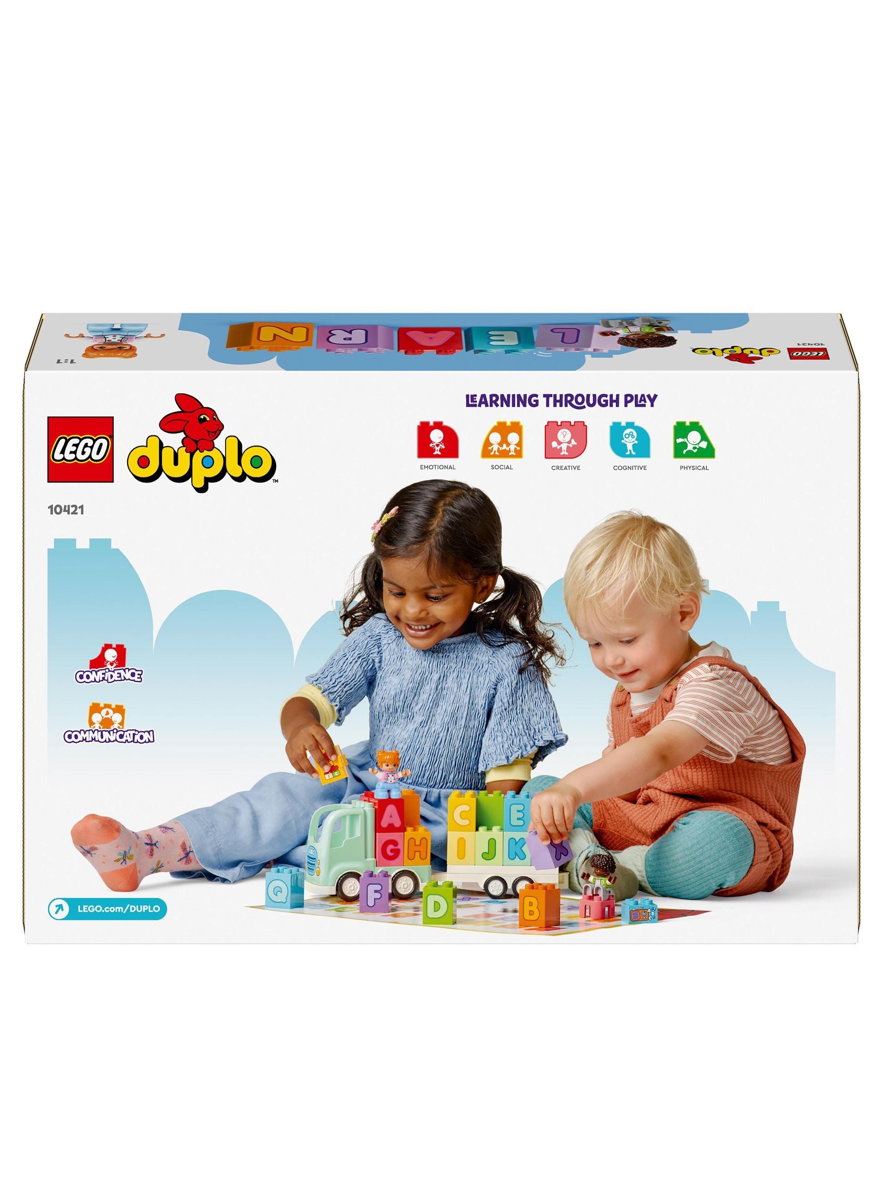 Lego DUPLO Alphabet Truck toddler learning toy, imported from the UK