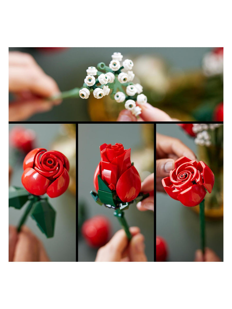 LEGO Botanicals rose bouquet set 822 pieces (British brand)