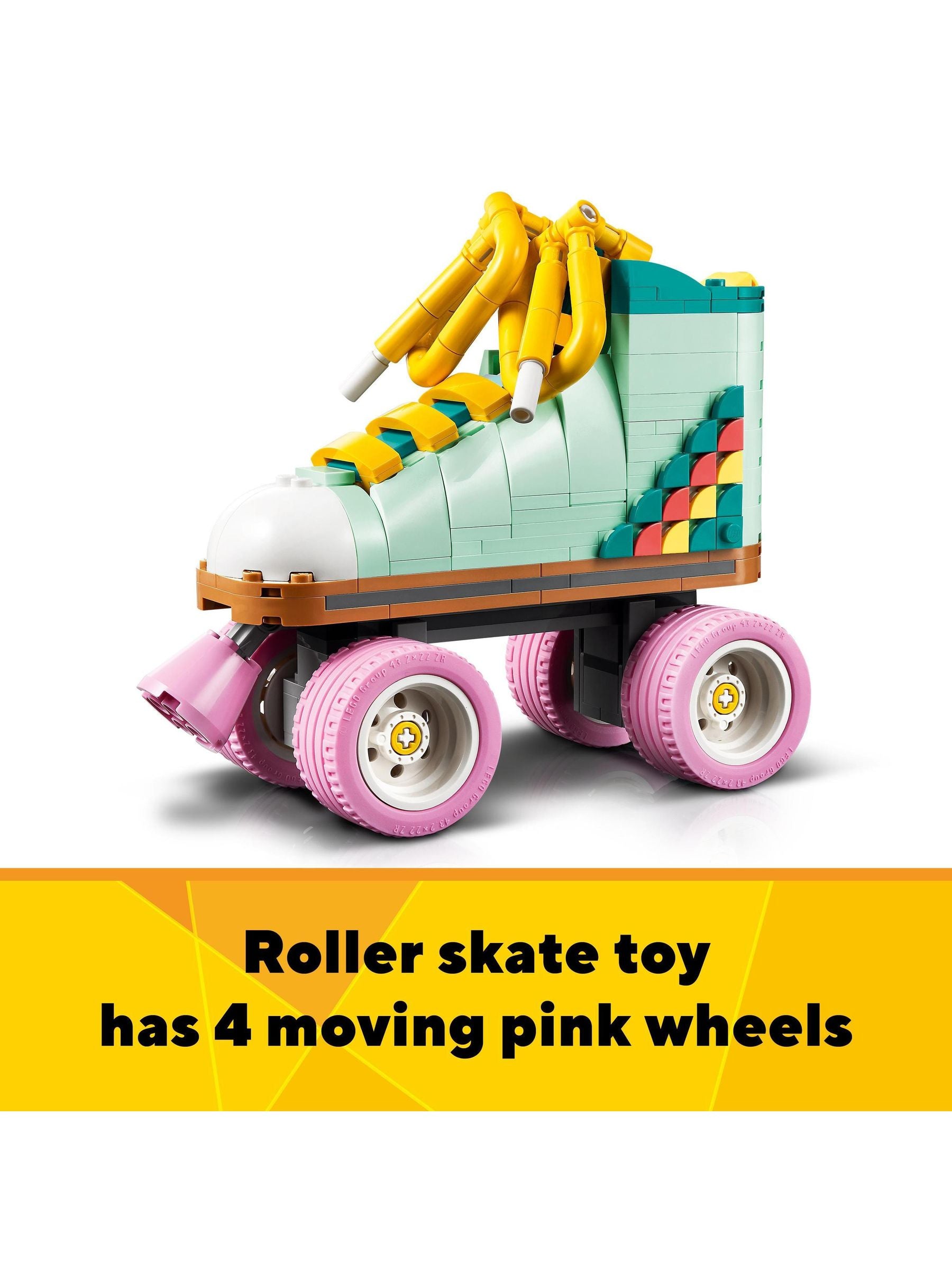 LEGO Retro Roller Skate building set 31148 - British product