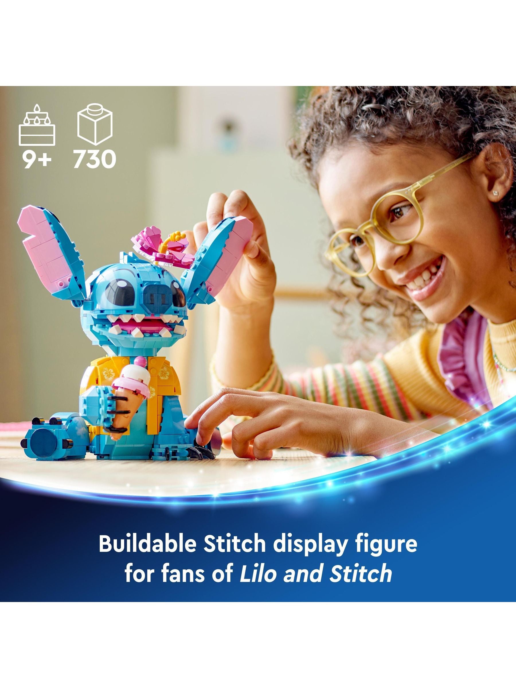 LEGO Disney Stitch buildable playset 43249 - British product