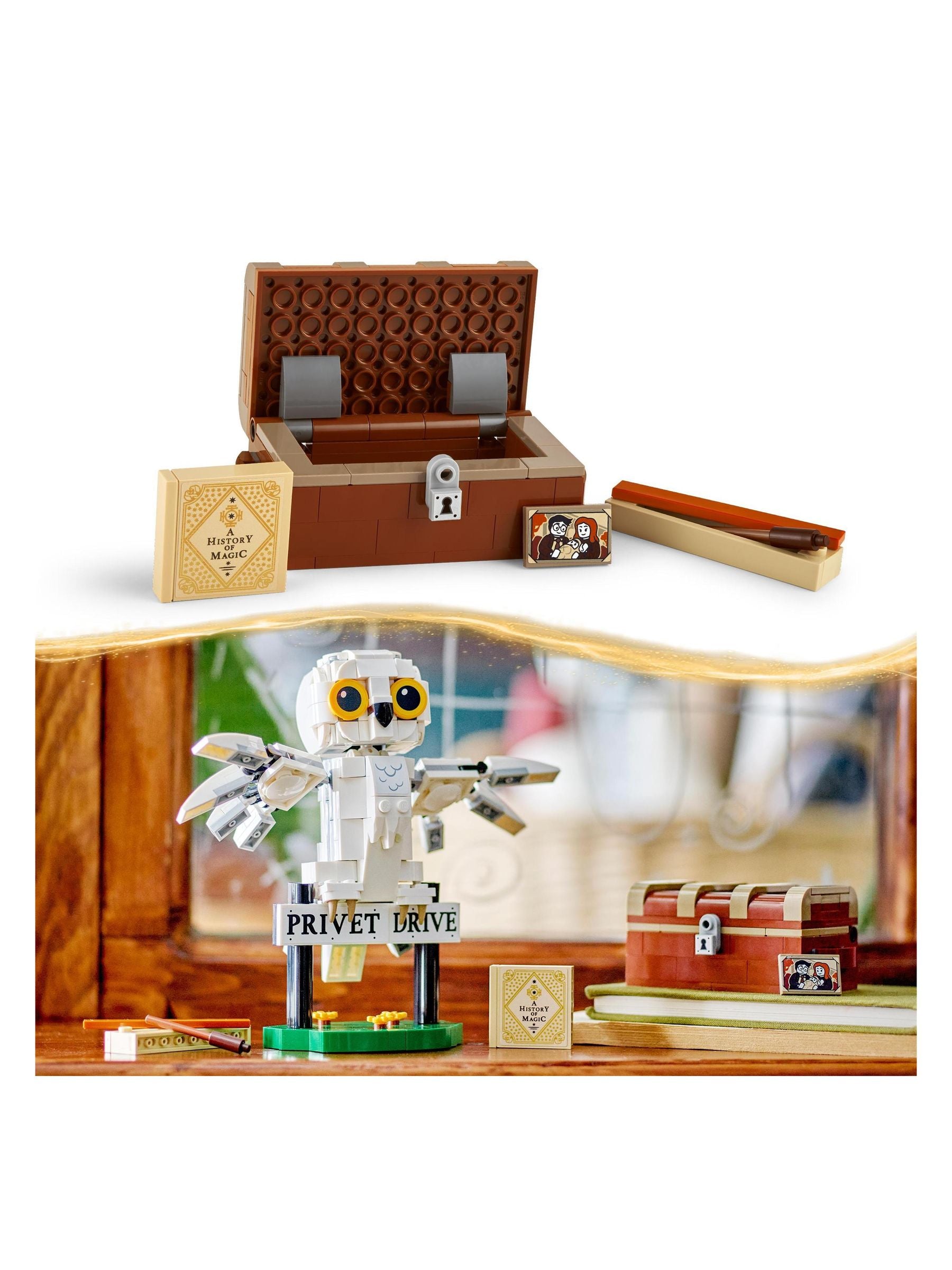 LEGO Harry Potter 76425 Hedwig building set, imported from the UK