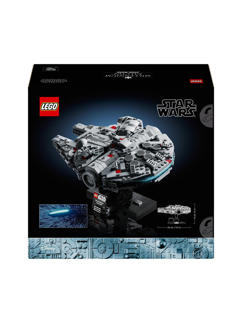 LEGO Star Wars Millennium Falcon model set 26cm (British brand)