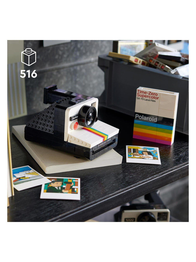 LEGO Ideas Polaroid OneStep SX-70 camera 21345 (British brand)