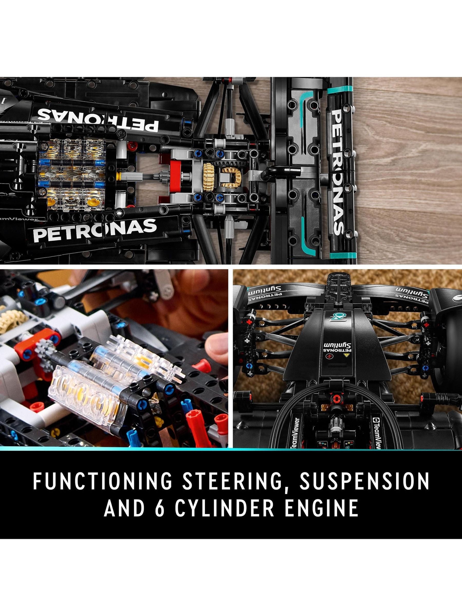 LEGO Technic Mercedes F1 W14 model 1642 pieces, UK version