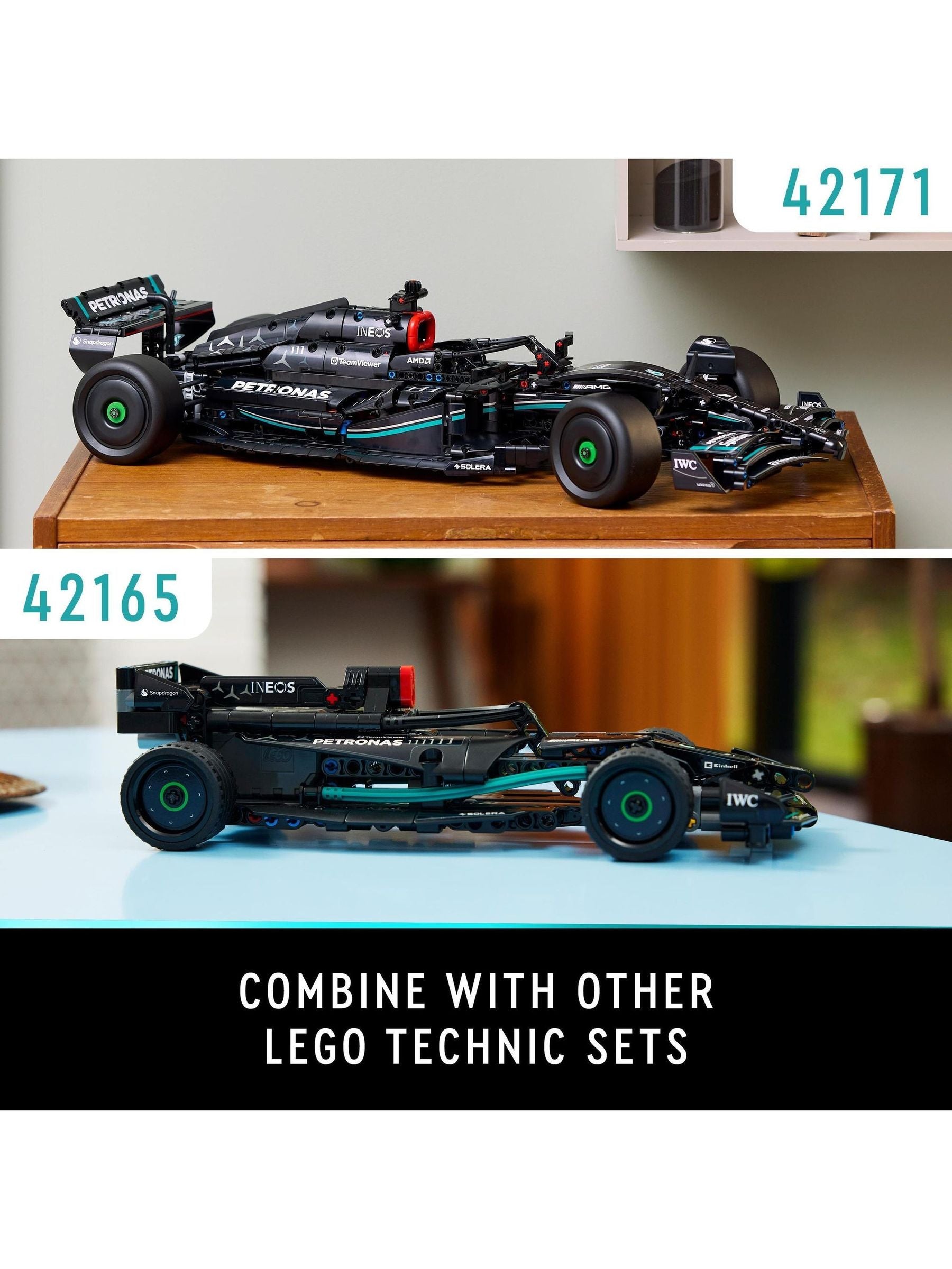 LEGO Technic Mercedes F1 W14 model 1642 pieces, UK version