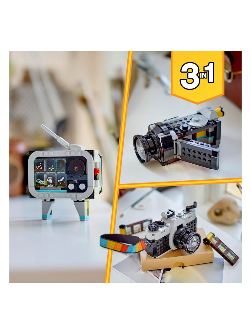 LEGO Creator 3in1 Retro Camera building set 261 pieces - British product
