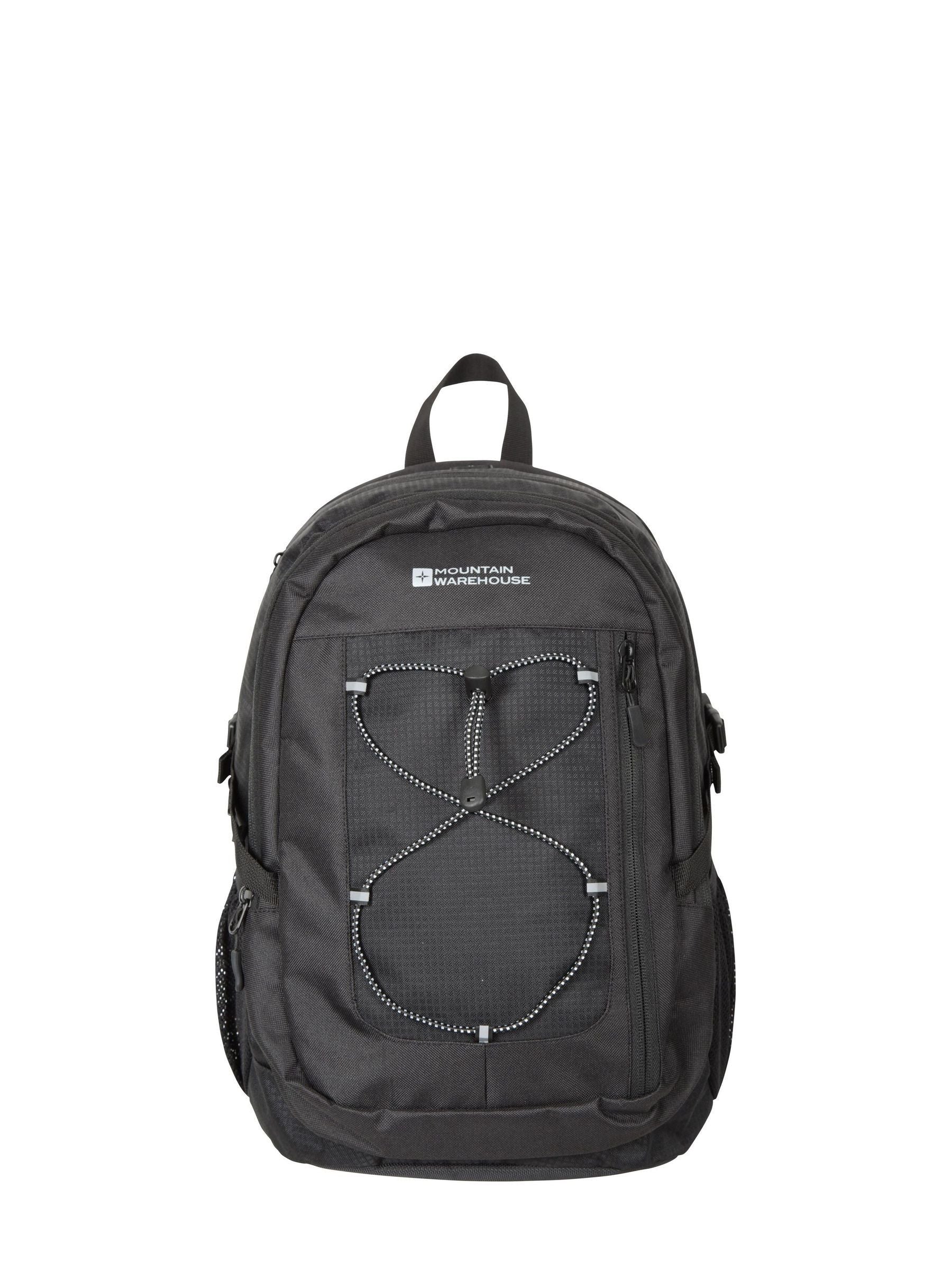 Mountain Warehouse black Peregrine 30L backpack - British product