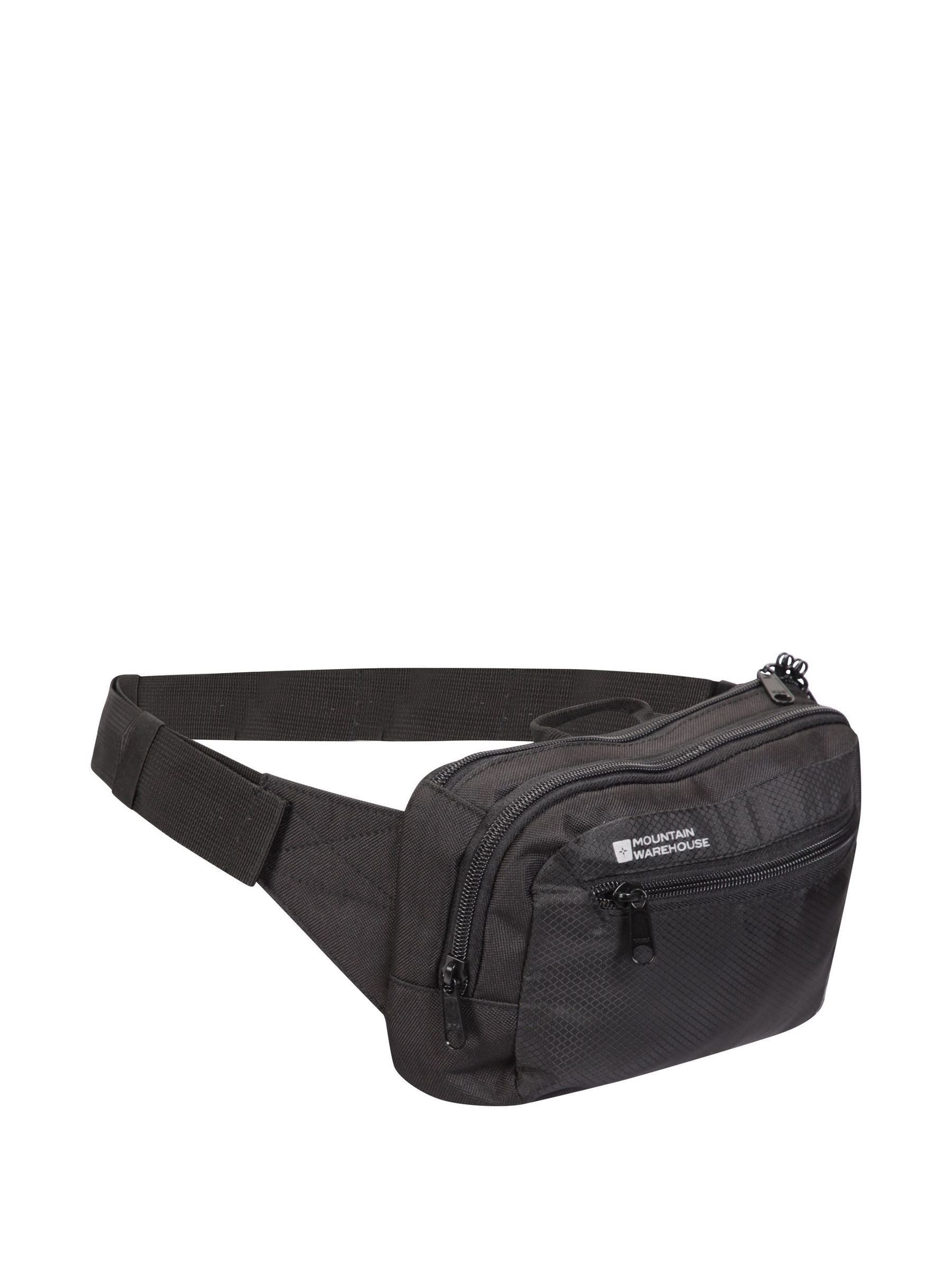 Mountain Warehouse RFID travel bum bag black (British brand)