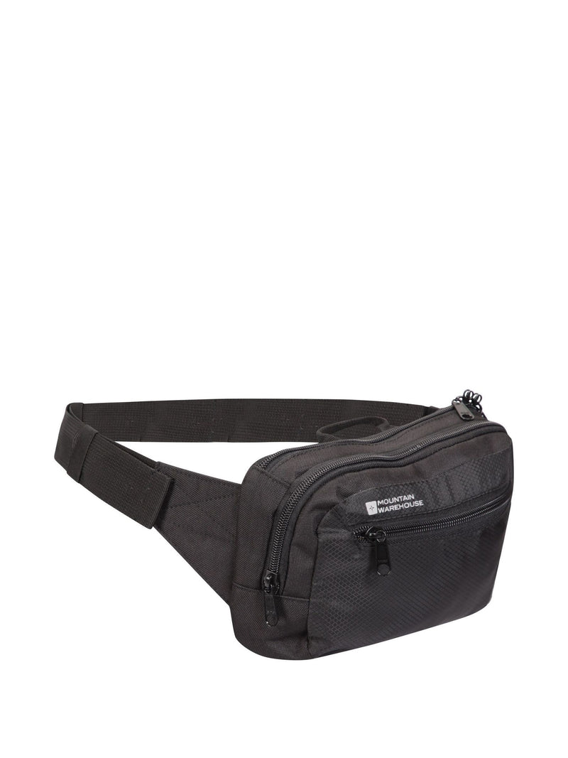 Mountain Warehouse RFID travel bum bag black (British brand)