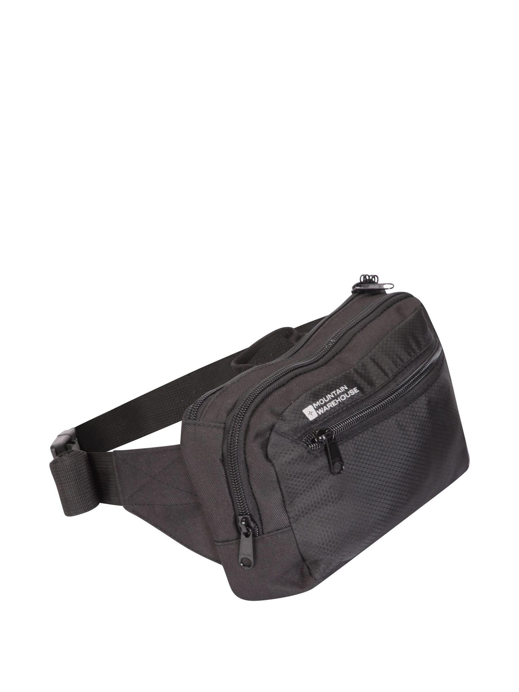 Mountain Warehouse RFID travel bum bag black (British brand)