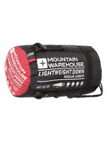 Mountain Warehouse extreme lightweight down sleeping bag, UK version
