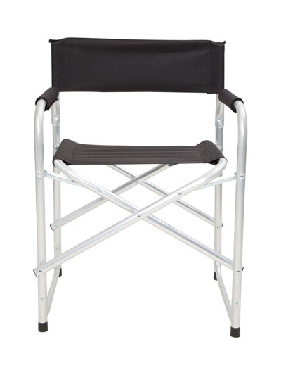 Next Mountain Warehouse Black Lightweight Folding Directors Chair- Buy online at McGrocer