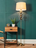 BHS Antique Brass Paisley Floor Lamp (British brand)