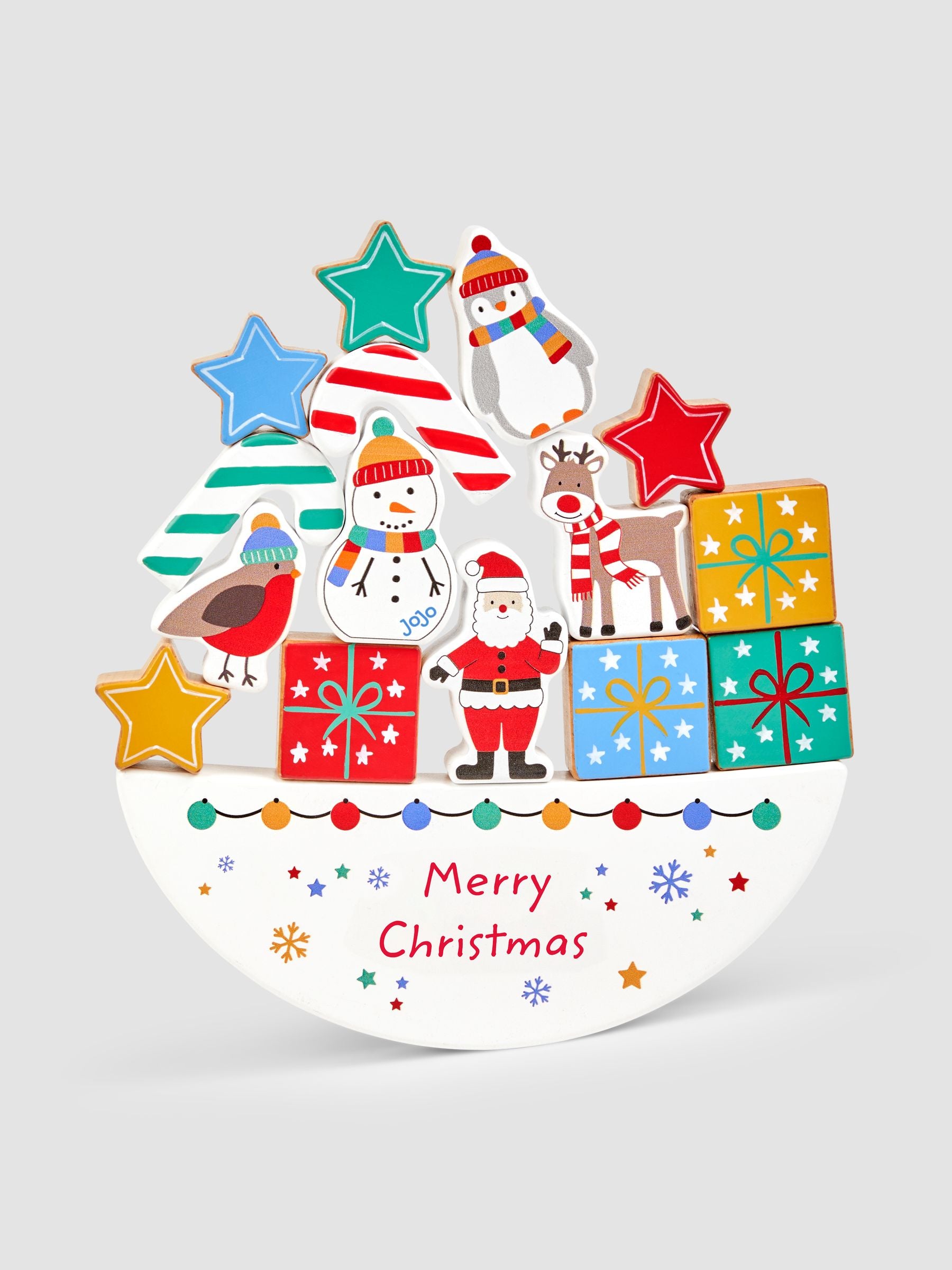 JoJo Maman Bébé Christmas balancing game set - British product