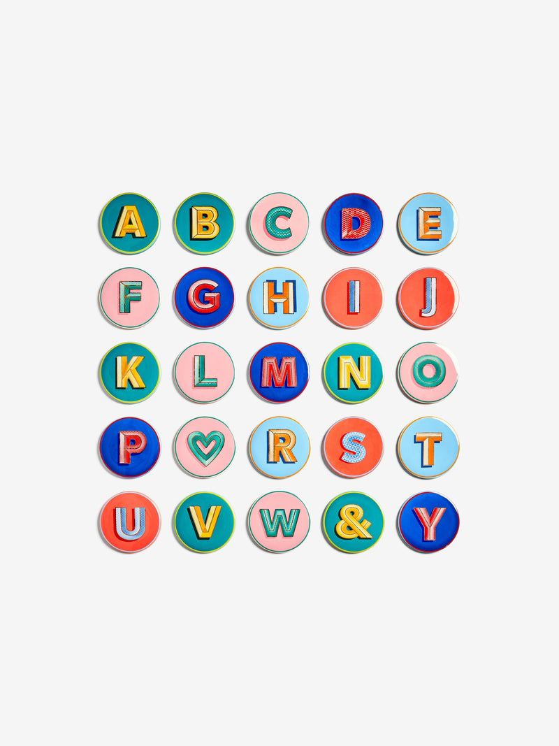Multi Alphabet Coaster