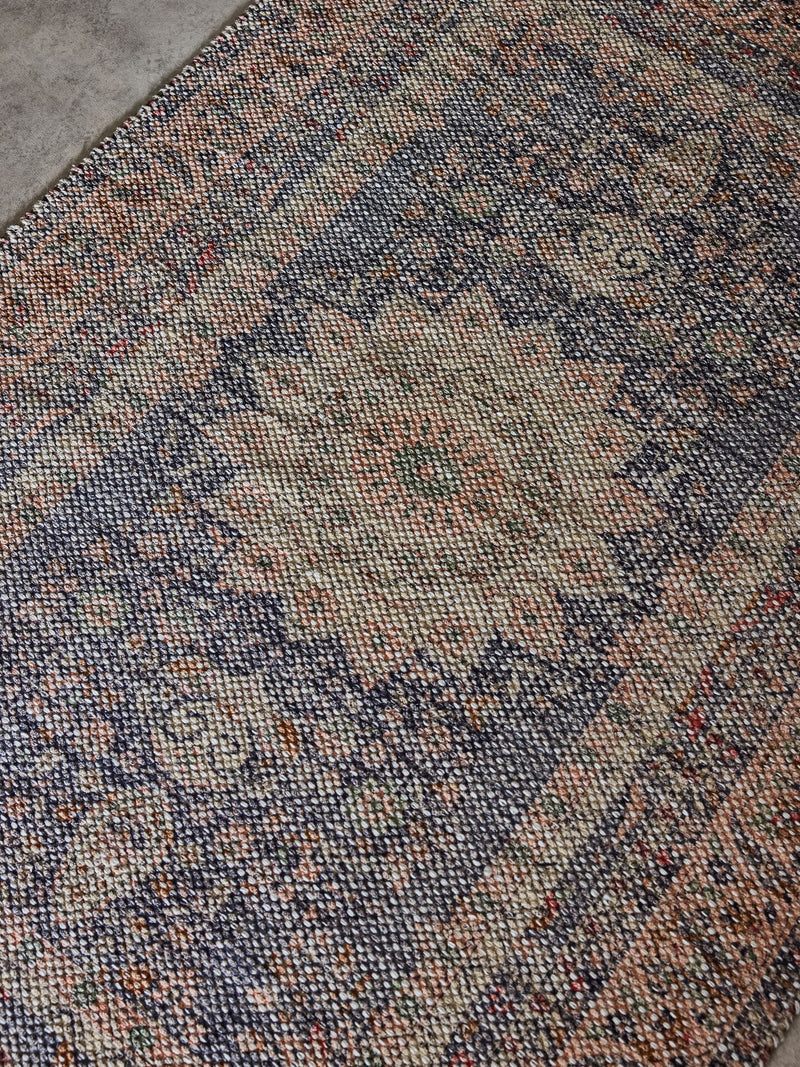 French Connection Alby pink chenille rug, imported from the UK