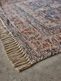 French Connection Alby pink chenille rug, imported from the UK