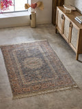 French Connection Alby pink chenille rug, imported from the UK