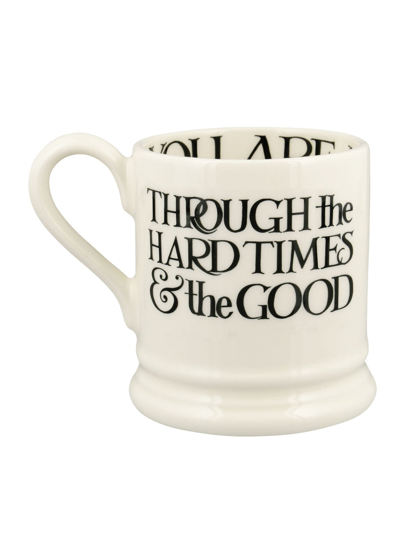 Emma Bridgewater You & Me mugs 1/2 pint set - British product