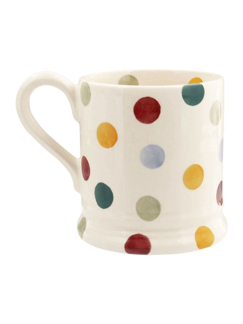 Emma Bridgewater Cream Polka Dot Mummy 1/2 Pint Mug