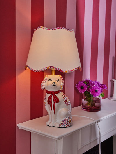 Next Cath Kidston Cream Ditsy Dog Table Lamp- Buy online at McGrocer