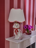 Cath Kidston dog-shaped floral ditsy print table lamp 41cm (British brand)