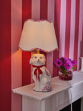 Cath Kidston dog-shaped floral ditsy print table lamp 41cm (British brand)