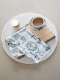Avalon Home tea towel Green Just A Girl 45x68cm, UK version